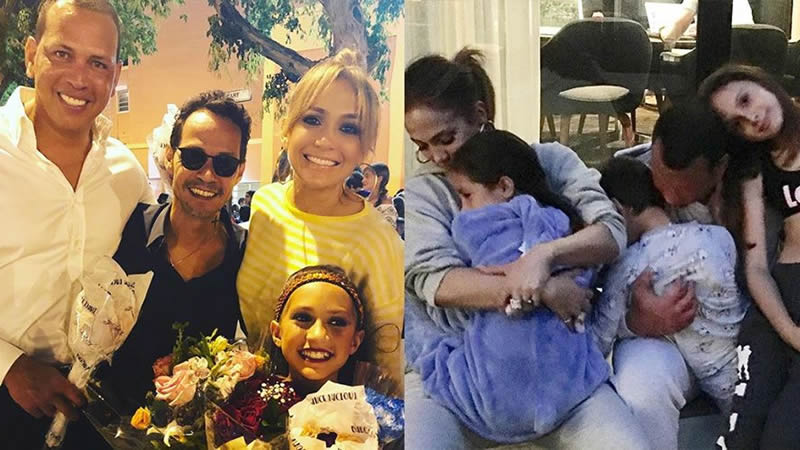 Jennifer Lopez still touch with Alex Rodriguez kids