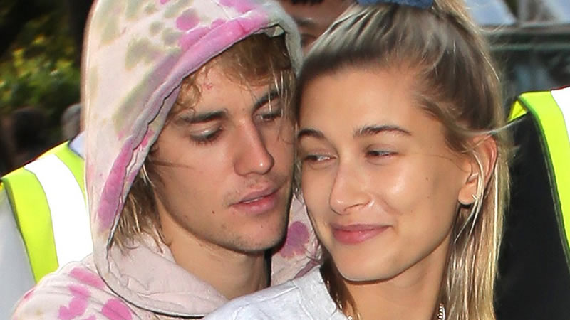 Justin Bieber with wife Haley
