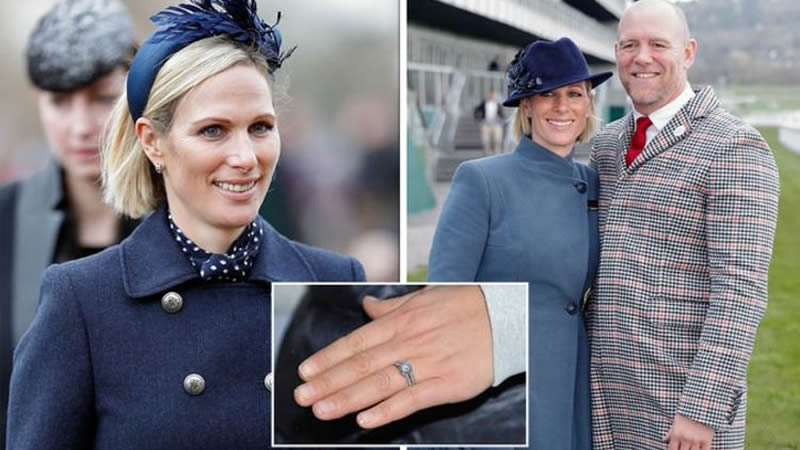 Zara Tindall's £140k engagement ring