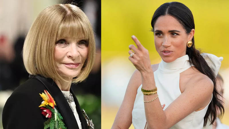 Anna Wintour and Meghan Markle