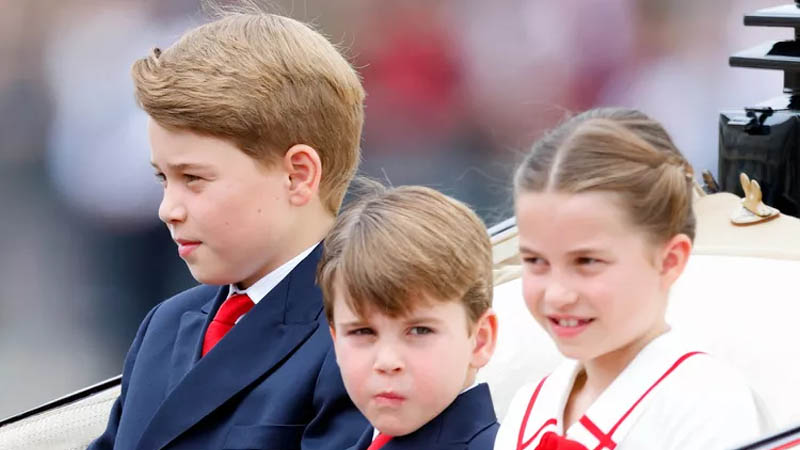 Prince George, Prince Louis and Princess Charlotte