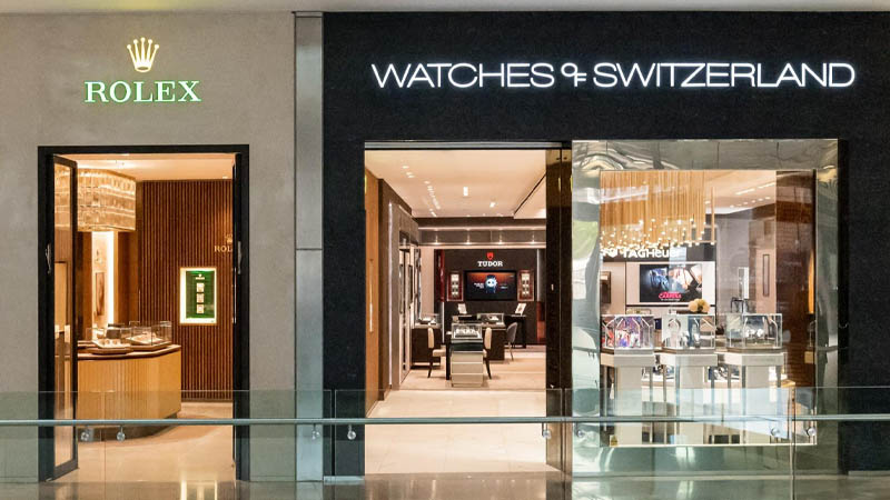 Watches of Switzerland sales