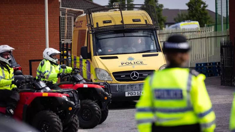 Merseyside Police officers