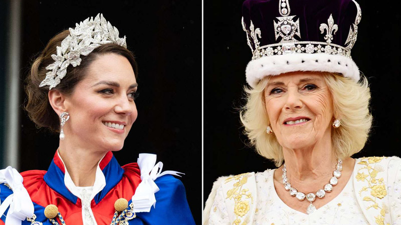 Queen Camilla and Kate