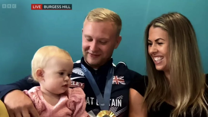 BBC Breakfast Hosts Amused as Olympian’s Toddler