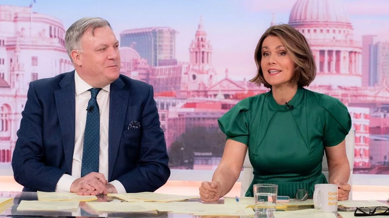 Ed Balls and Susanna Reid