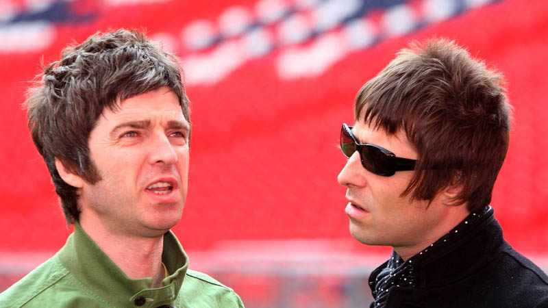 Liam and Noel Gallagher