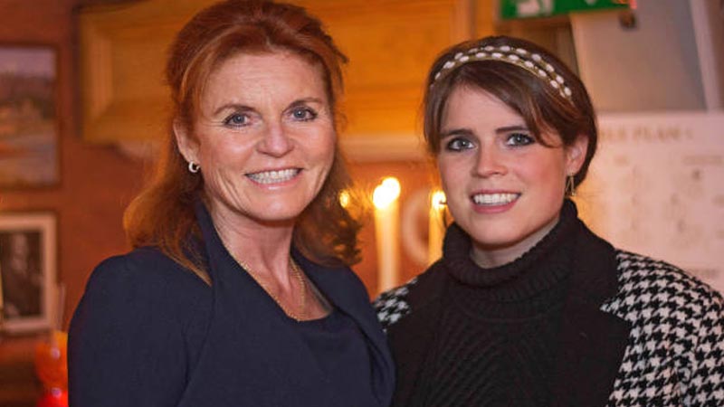 Sarah Ferguson and Princess Eugenie