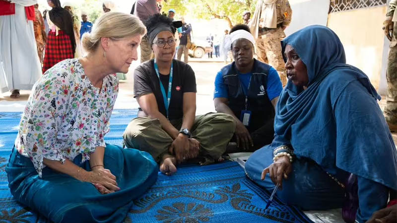 Duchess Sophie meeting with rape victims