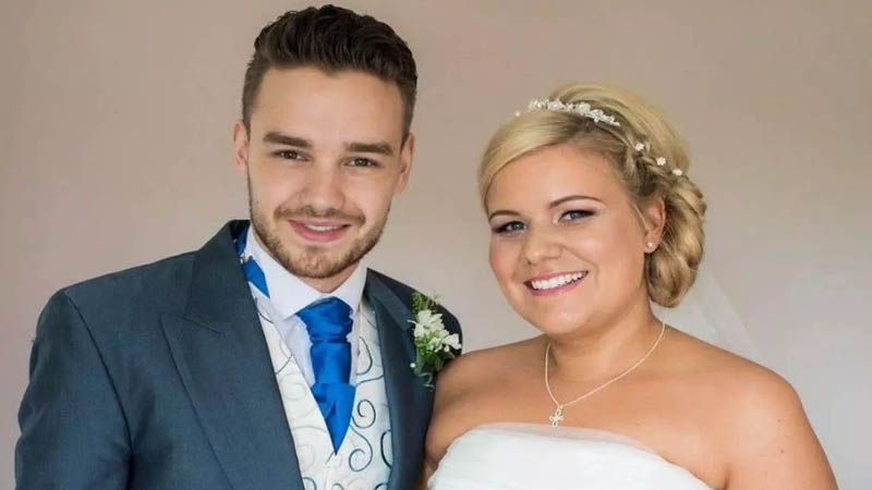 Liam Payne with his sister Ruth