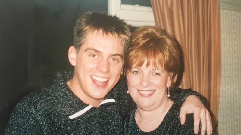 Richard and his mum