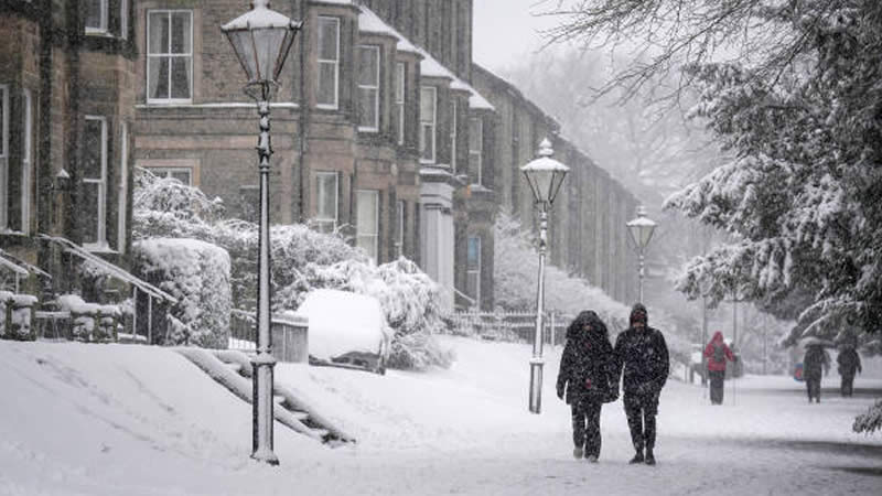 snow in uk