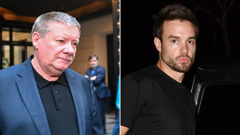 Geoff Payne and Liam Payne