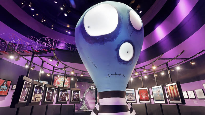 Tim Burton exhibition