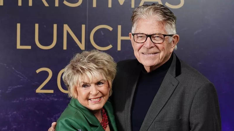 Gloria Hunniford and her husband Stephen Way