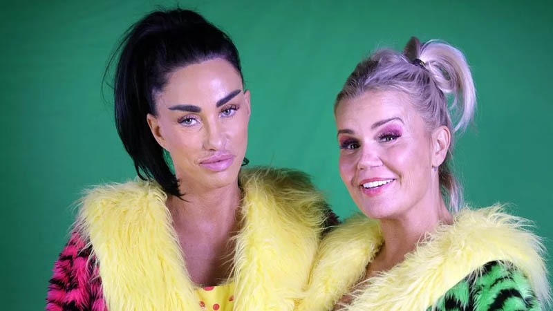 Katie Price and Kerry Katona