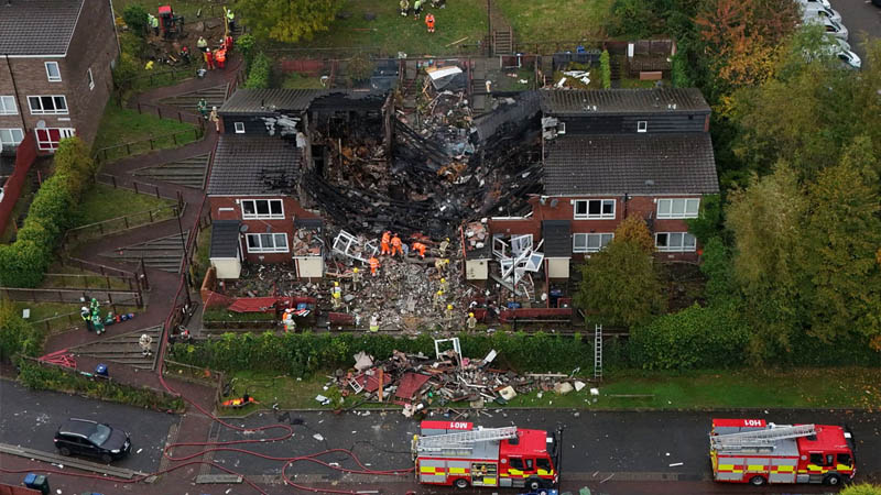 Man charged over house explosion that killed seven-year-old boy