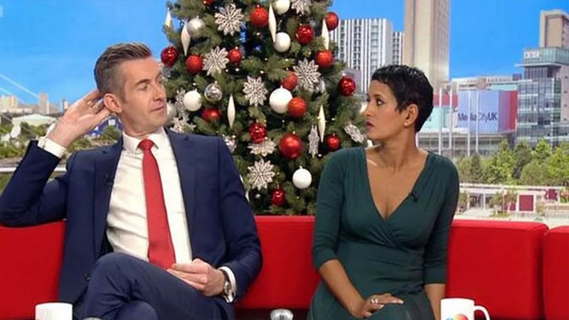 Naga Munchetty and Ben Thompson