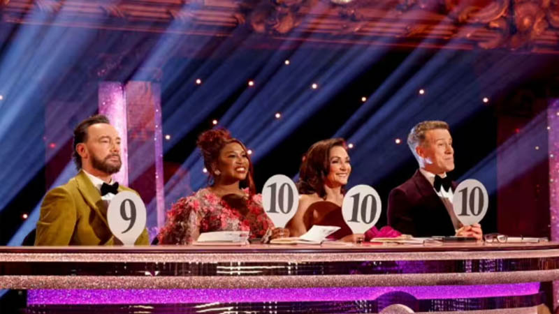 The judges get to watch the stars perform