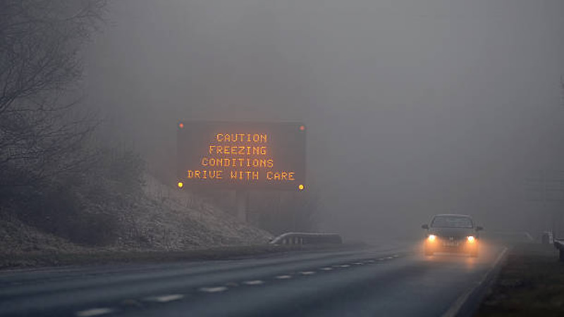 uk Fog traffic